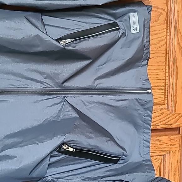 Adidas tactical jacket windbreaker mens size XS Blu gray - Picture 4 of 8